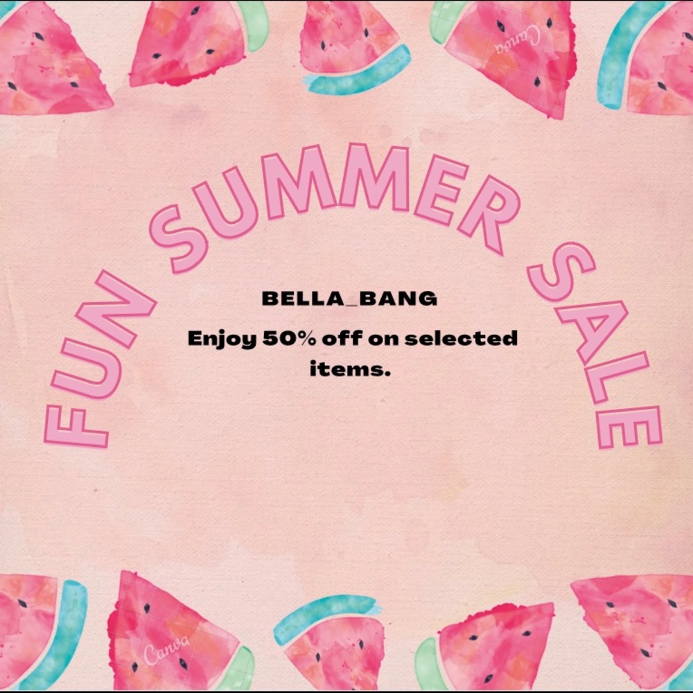 ✨SUMMER SALE ✨